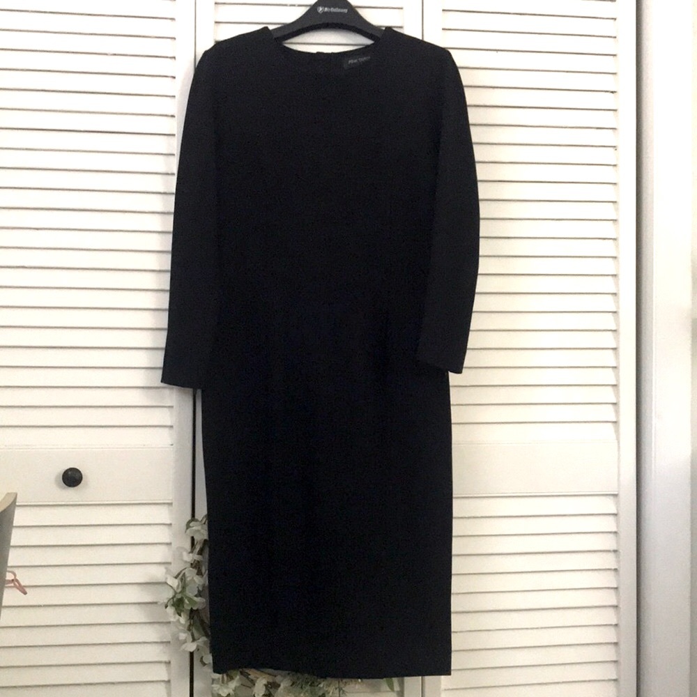 Pink Tartan Black Knee Dress Size M
